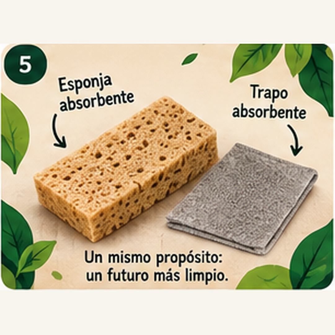 Ilustración de la esponja ReColilla